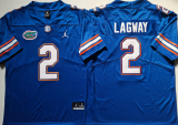 Jordan Florida Gators 2 Dj Lagway College Football Jersey Blue