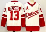 Fanatics Detroit Red Wings13 Pavel Datsyuk Ice Hockey Jersey White