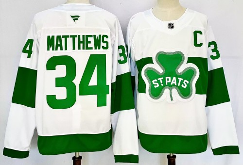 Fanatics Toronto Maple Leafs 34 Auston Matthews  Hockey Jersey White