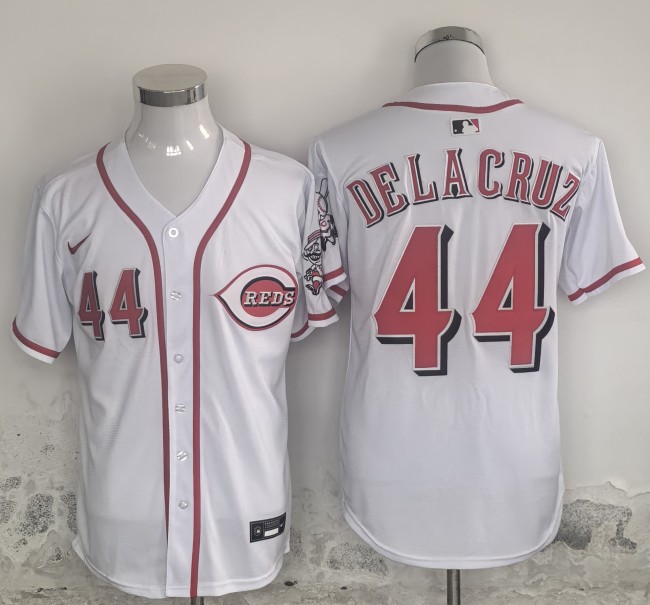 Cincinnati Reds Elly De La Cruz Nike White Home Limited Player Jersey