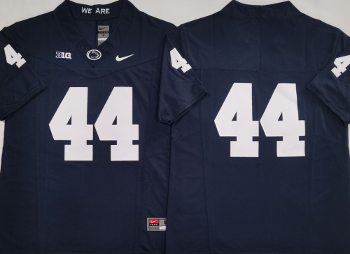 Penn State Nittany Lions 44 NO name College Football Jersey Navy Blue Three Dynasties
