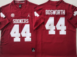 Oklahoma Sooners Jordan 44 Brian Bosworth College Football Limited Jersey Red