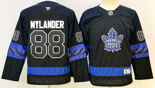 Youth Fanatics Toronto Maple Leafs 88 William Nylander Hockey Jersey Black