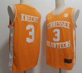 Nike Tennesse Volunteers 3 Dalton Knecht College Basketball Jersey Orange