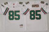 Miami Dolphins 85 Mark Duper Football Jersey White Retro