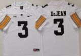 lowa Hawkeyes 3 Cooper Dejean College Football Jersey White