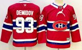 Youth Fanatics Montreal Canadiens 93 Ivan Demidov Ice Hockey Jersey Red