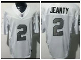Oakland Raiders 2 Ashton Jeanty Football Jersey White Three Dynasties