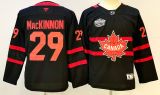 Youth CANADA Fanatics Edmonton Oilers 29 Mackinnon Ice Hockey Jersey Black
