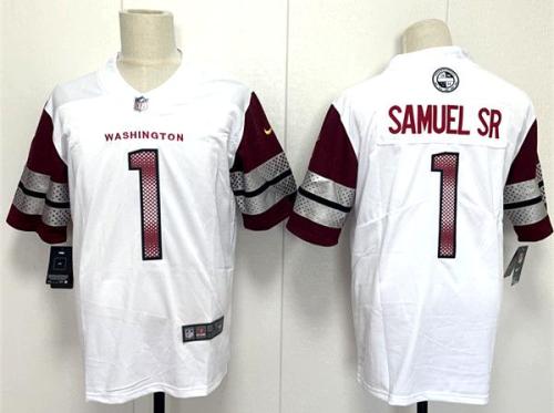 Washington Redskins 1 Deebo Samuel Sr Football Jersey Legend White