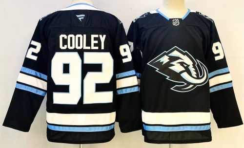 Fanatics Utah New Team 92 Logan Cooley Ice Hockey Jersey Black