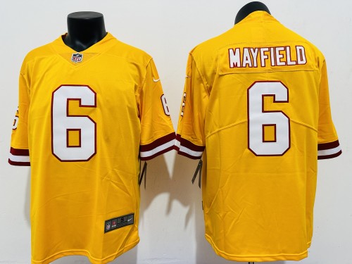 Tampa Bay Buccaneers 6 Baker Mayfield Football Jersey  Legend Orange
