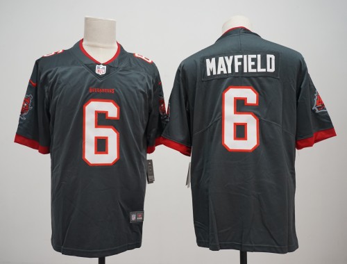 Tampa Bay Buccaneers 6 Baker Mayfield Football Jersey  Legend Gray