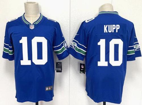 Seattle Seahawks 10 Cooper Kupp Football Jersey Legend Blue