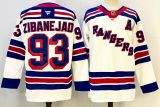 Fanatics New York Rangers  93 Mika Zibanejad Ice Hockey Jersey WHITE