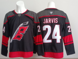 Fanatics Carolina Hurricanes 24 Seth Jarvis Ice Hockey Jersey Black