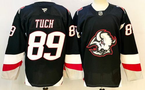 Fanatics  Buffalo Sabres 89 Alex Tuch Ice Hockey Jersey Black