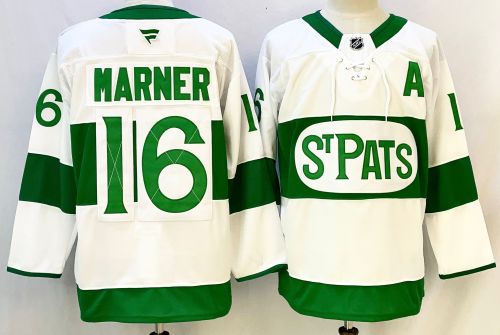 Fanatics Toronto Maple Leafs 16 Mitch Marner Hockey Jersey White
