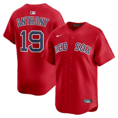 Boston Red Sox 19 Roman Anthony Nike Red Home Limited Player Jersey