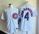 Nike Chicago Cubs 4 Pete Crow-Armstrong Baseball Jersey White