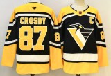 Fanatics Pittsburgh Penguins 87 Sidney Crosby Ice Hockey Jersey Black