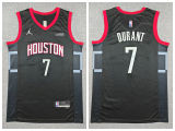 Jordan Houston Rockets 7 Kevin Durant Basketball Jersey Black