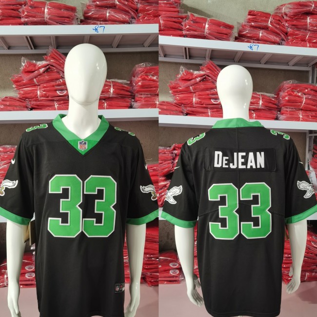 Philadelphia Eagles 33 Cooper DeJean Football Jersey Legend Black