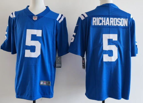 Indianapolis Colts 5 Anthony Richardson Football Jersey Legend Blue