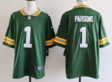 Green Bay Packers 1 Micah Parsons Football Jersey Legend Green