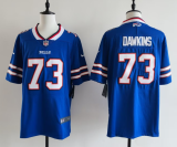 Buffalo Bills 73 Dion Dawkins Football Jersey Legend Blue