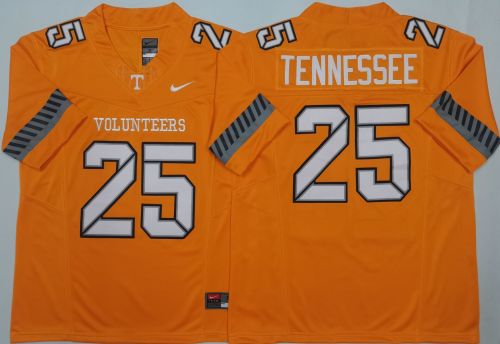 Tennesse Volunteers 25 Watch Tennessee Coolege Football Jersey Orange Three Dynasties