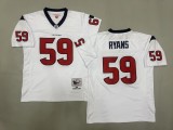 Houston Texans 59 DeMeco Ryans  Football Jersey White retro