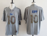 St. Louis Rams 10 Cooper Kupp Football Jersey Legend Gray