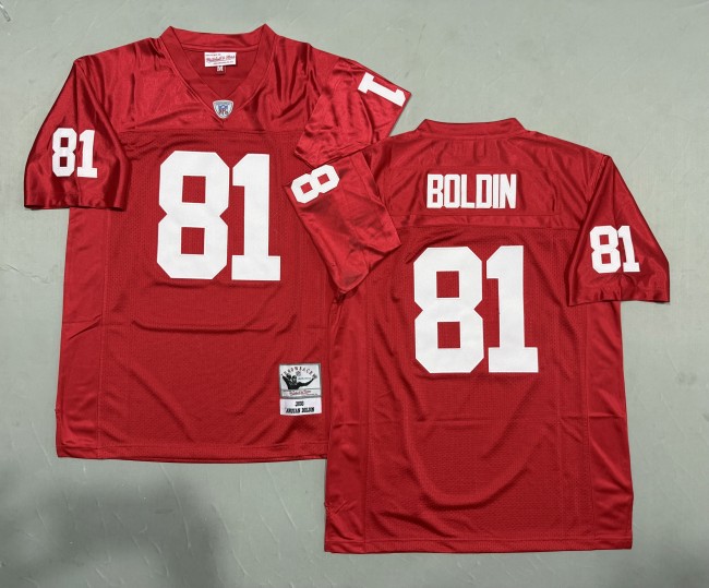Arizona Cardinals 81 Anquan Boldin Football Jersey Red Retro