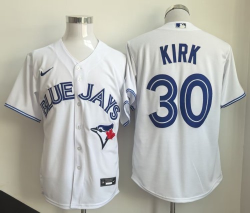 Toronto Blue Jays 30 Alejandro Kirk Baseball Jersey White