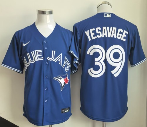 Toronto Blue Jays 39 Trey Yesavage Baseball Jersey Blue
