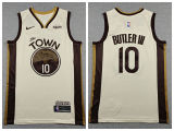 Golden State Warrior 10 Jimmy Butler III Basketball Jersey Cream