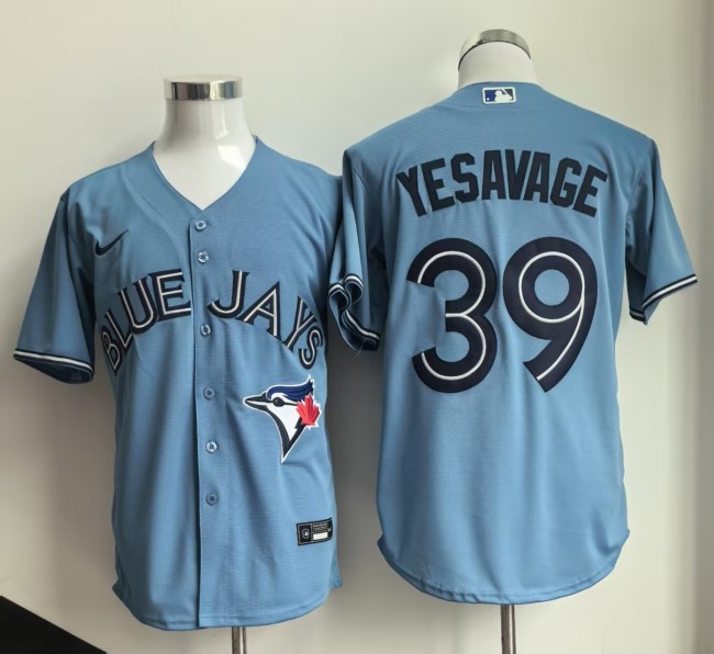 Toronto Blue Jays 39 Trey Yesavage Baseball Jersey Blue