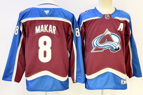 Youth Fanatics Colorado Avalanche 8 Cale Makar Ice Hockey Jersey Red