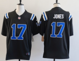 Indianapolis Colts 17 Daniel Jones Football Jersey Legend Black