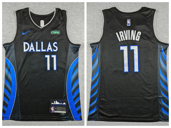 Dallas Mavericks 11 Kyrie Irving Basketball Jersey City Edition