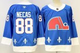 Fanatics Colorado Avalanche 88 Martin Necas Ice Hockey Jersey Blue