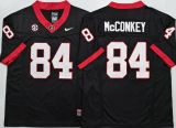 GEORGIA bulldogs 84 Ladd McConkey Coolege Football Jersey Black Three Dynasties