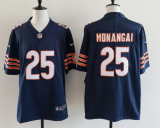 Chicago Bears 25 Kyle Monangai Football Jersey Legendary navy Blue