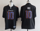 Denver Broncos 10 Bo Nix Football Jersey Limited Black