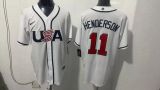 USA  Baltimore Orioles 11 Gunnar Henderson Baseball Jersey White