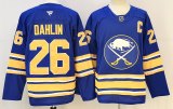 Fanatics Buffalo Sabres 26 Rasmus Dahlin Ice Hockey Jersey Blue