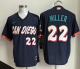 San Diego Padres 22 Mason Miller Baseball Jersey pullover style