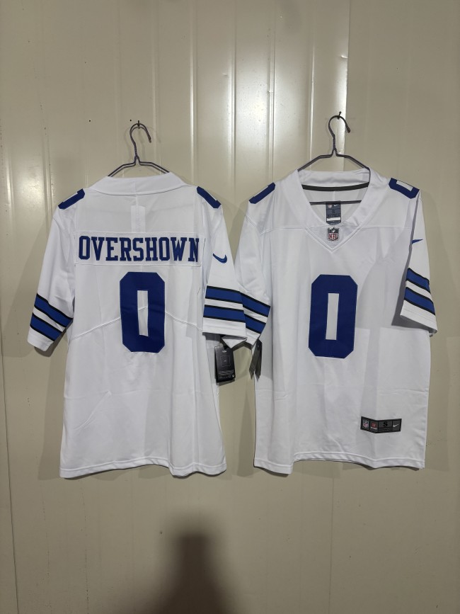 Dallas Cowboys 0 DeMarvion Overshown Football Jersey Legend White