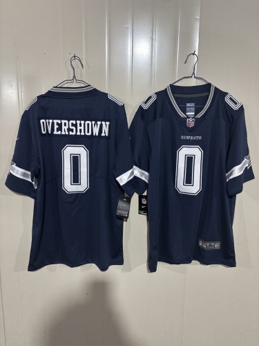 Dallas Cowboys 0 DeMarvion Overshown Football Jersey Legend Navy Blue